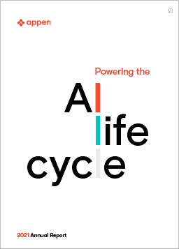 Appen 2021 Annual Report cover
